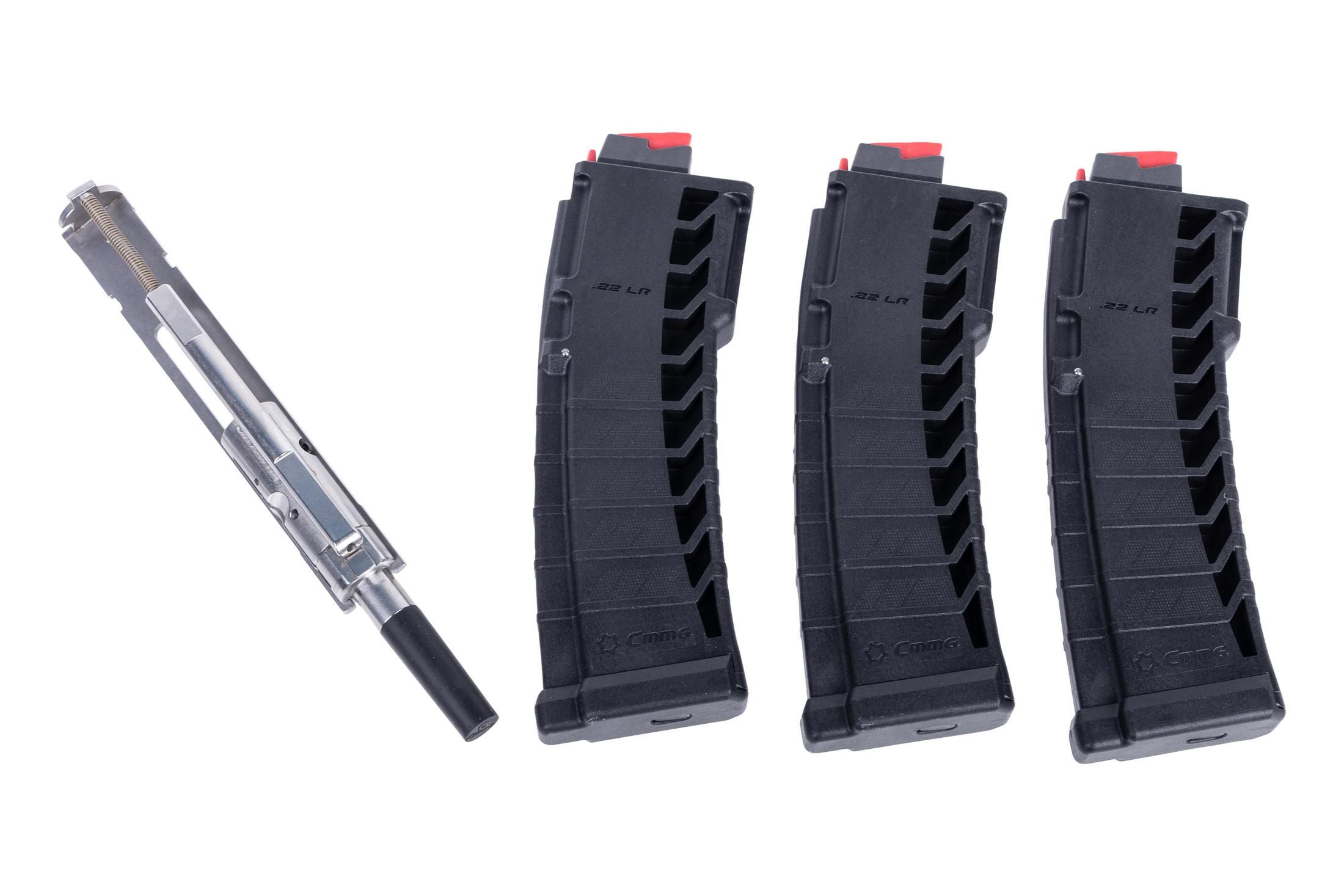 CMMG .22LR AR Conversion Kit - Bravo - (3) 10-Round Magazines
